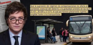 Entre titulares alarmistas y amarillistas resalta la realidad: los pasajes gratuitos para personas con discapacidad siguen vigentes y nunca se tocaron