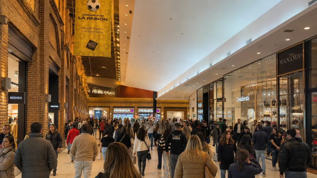 Los centros comerciales de Rosario se vieron colmados este fin de semana mostrando un auge en el consumo