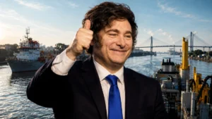 Milei privatizó la Hidrovía y promete bajar los costos del comercio exterior