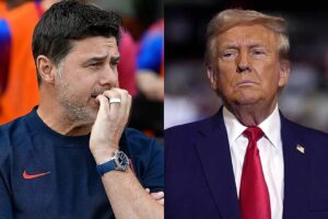 Trump se metió en la previa del Mundial y arengó al equipo de Pochettino