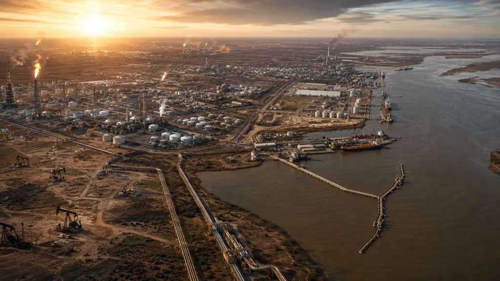 Vaca Muerta Bahia Blanca puerto