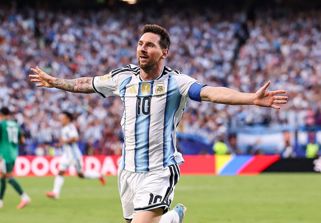 messi hatrick