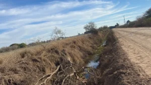 Monte Vera: concejales libertarios apuntan contra la Provincia y alertan por el estado del canal de Las Mandarinas