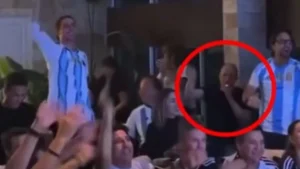 Insaurralde reapareció viendo a Argentina junto al hermano del juez que intervino en la causa por el Yategate
