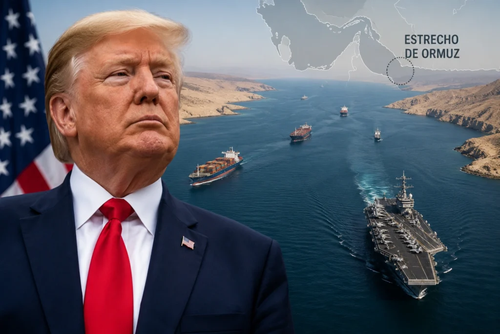 Trump estrecho de Ormuz