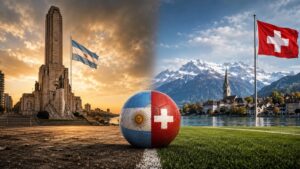 Argentina vs Suiza: 90 minutos de fútbol y un siglo de decisiones