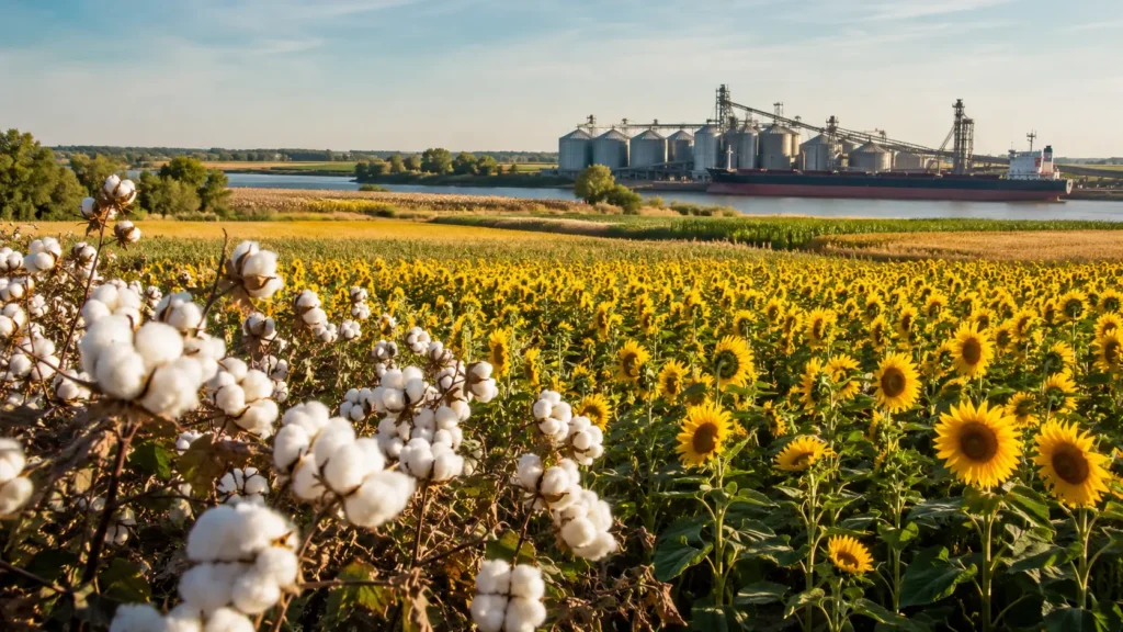 Del algodón al girasol: los sectores que dispararon el récord agroexportador argentino