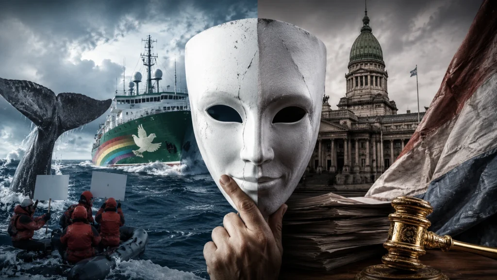 Greenpeace y Santa Fe: dos caras de una misma farsa