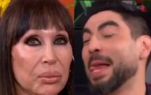 Papelón de Facundo Moyano en una entrevista con Moria Casán