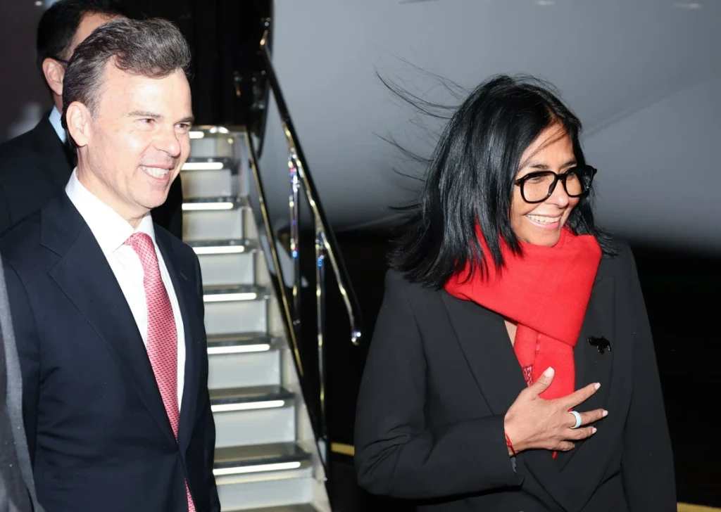 Delcy Rodríguez llegó a Estados Unidos para la Asamblea de la ONU y se prepara para reunirse con Trump