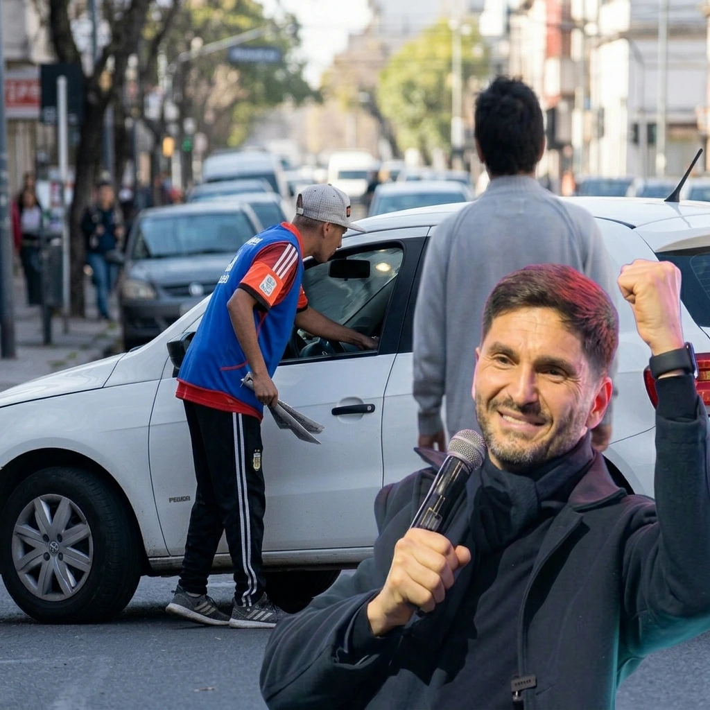 Pullaro prohíbe los trapitos en Rosario: autopropaganda y abandono a la gente de a pie