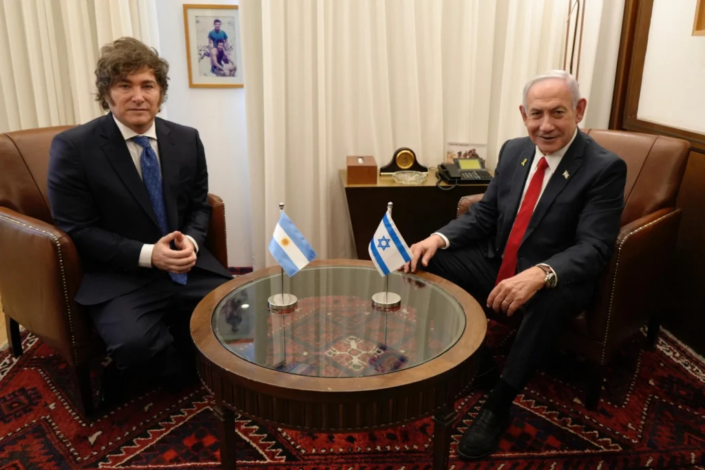 Milei cierra su gira en Nueva York con Netanyahu y una exposición ante grandes inversores
