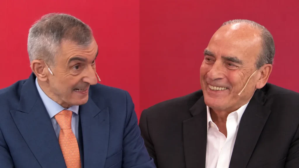 Nelson Castro y Guillermo Francos