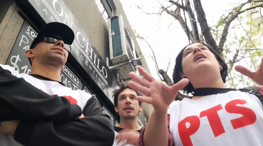 «Entrada libre», salvo para El Liberador: la izquierda bloqueó la cobertura del acto de Bregman en Rosario