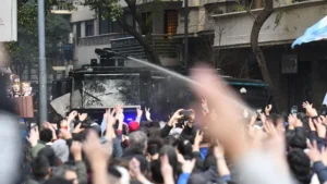 Infiltrados marcha universitaria