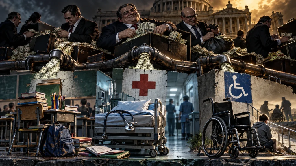 La tubería de la corrupción