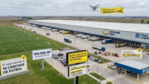 Mercado Libre inauguró su mayor centro logístico con una inversión de u$s115 M a la vera de la Panamericana y con conexión directa con Rosario